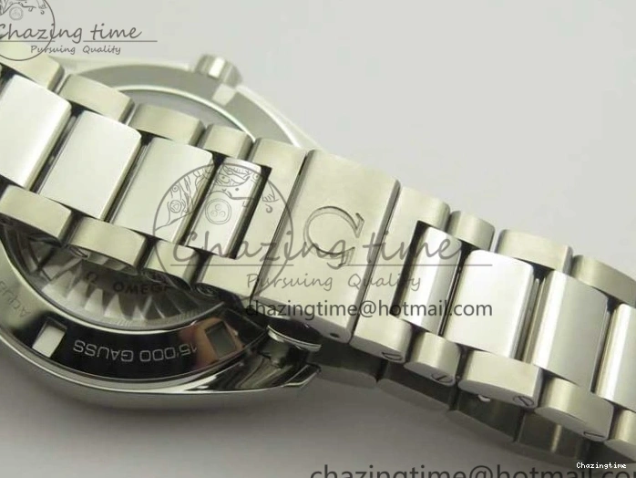 0202 Aqua Terra 150M SS VSF 1:1 Best Edition Blue Wave Textured Dial YG Hand on SS Bracelet A8500 Super Clone Sporty 8026